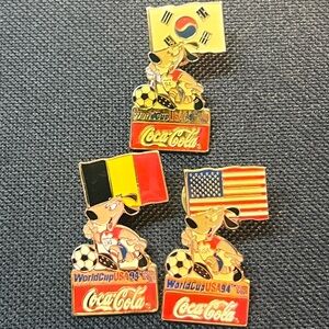 Coca-Cola ‘94 World Cup pins